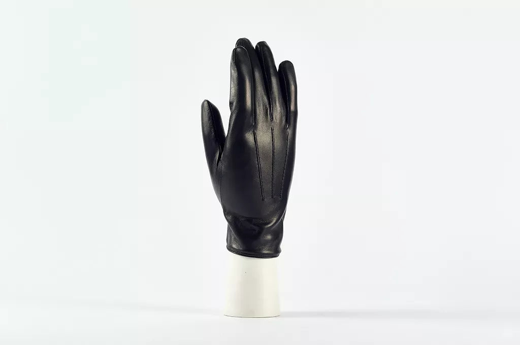 andreanoshop guanto pelle nero