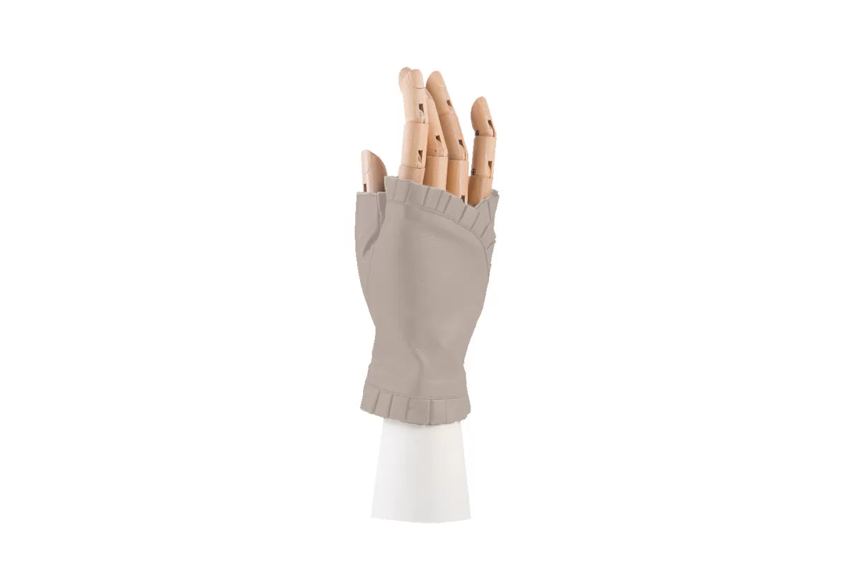 andreanoshop guanto pelle tortora
