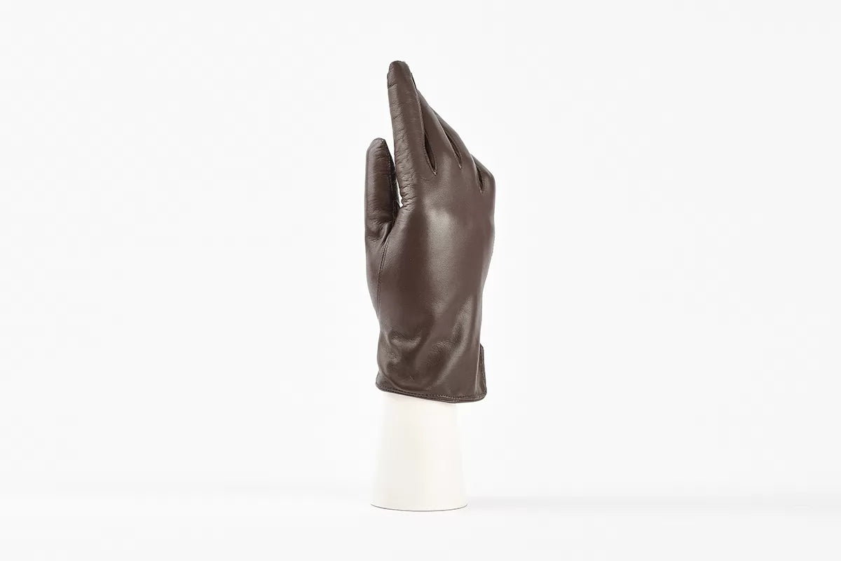 andreanoshop guanti pelle marrone