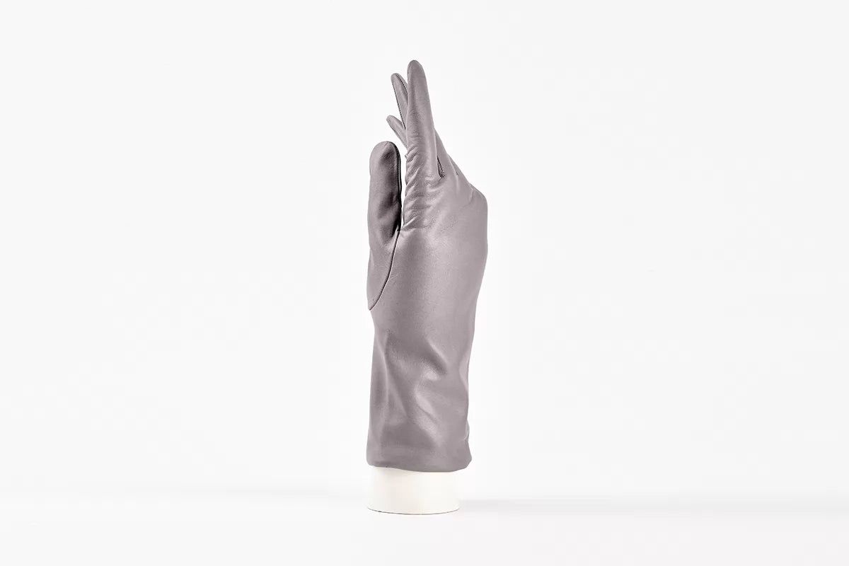 andreanoshop guanti pelle grigio