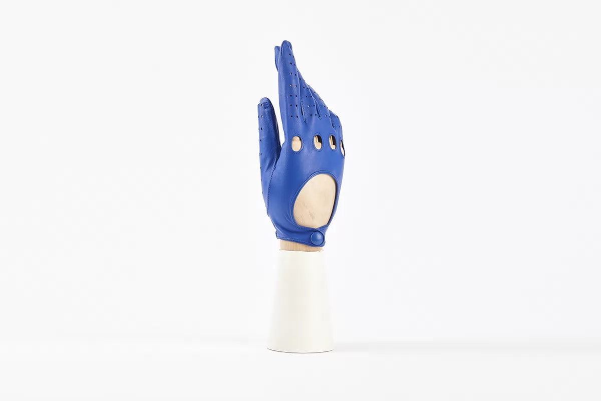 andreanoshop guanto pelle blu