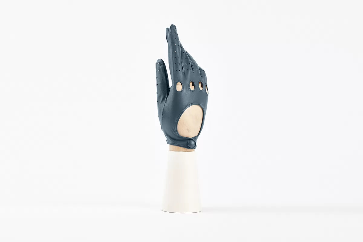 andreanoshop guanti pelle blu