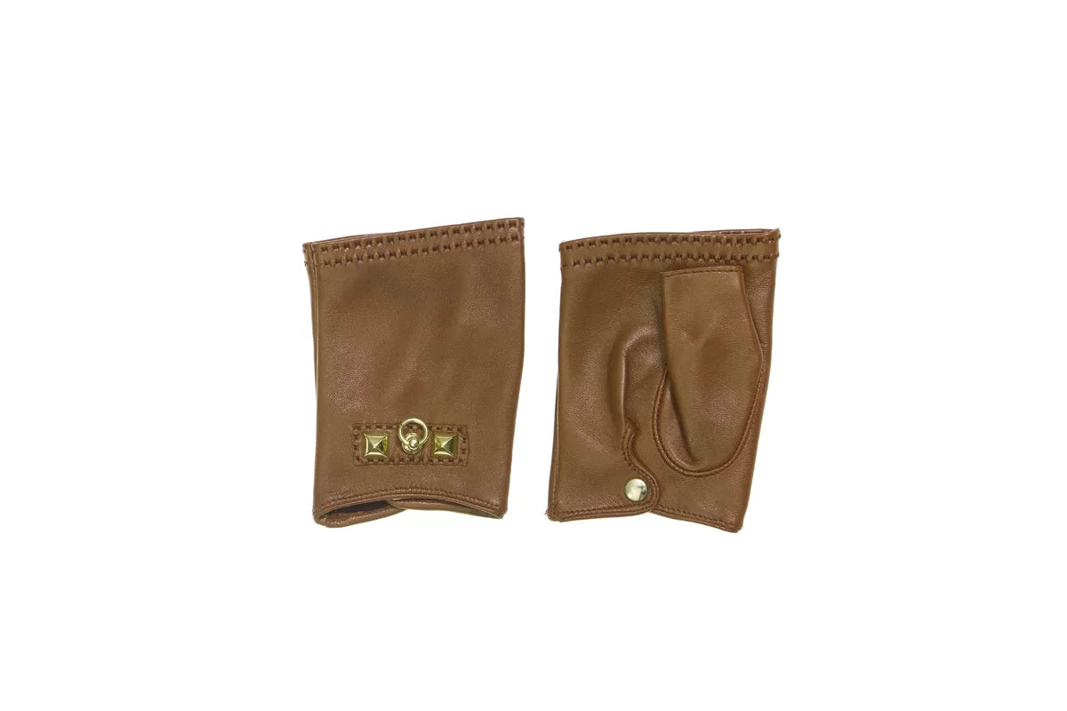 andreanoshop guanti pelle marrone