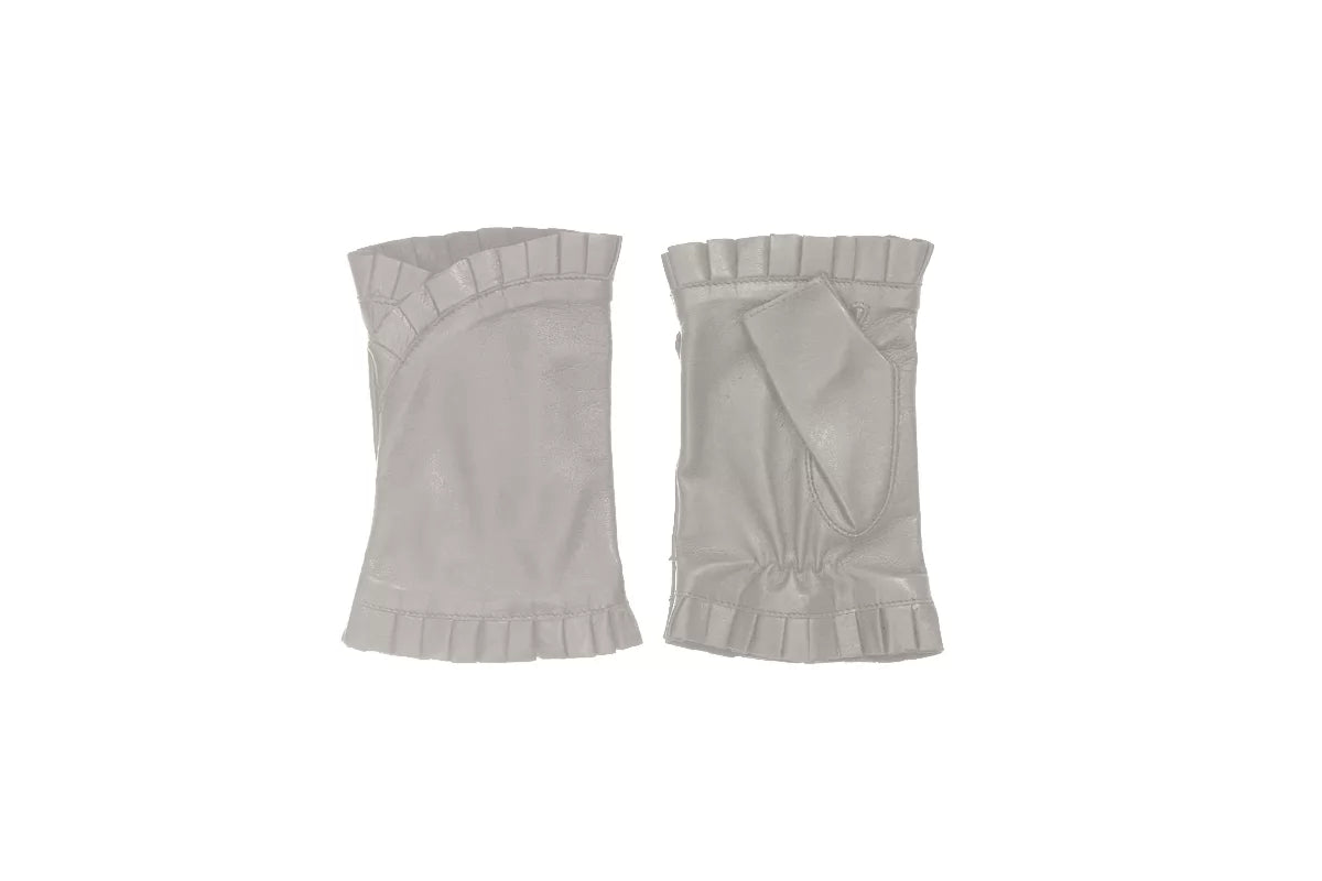 andreanoshop guanti pelle grigio