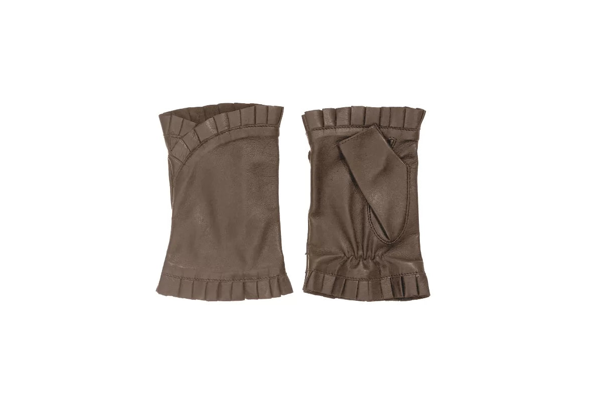 andreanoshop guanti pelle marrone