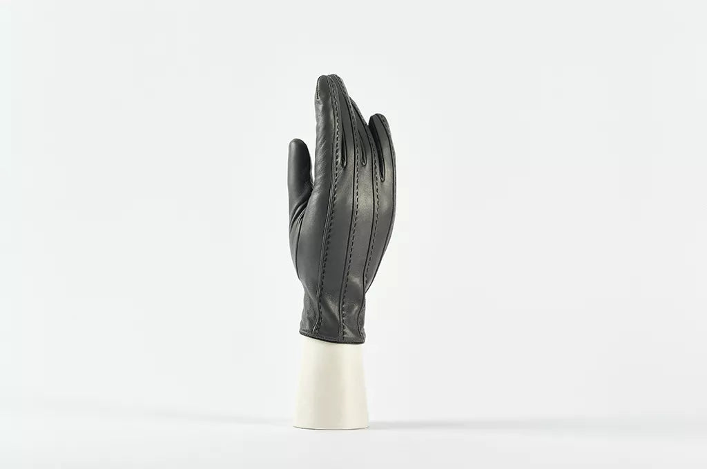 andreanoshop guanto pelle nero