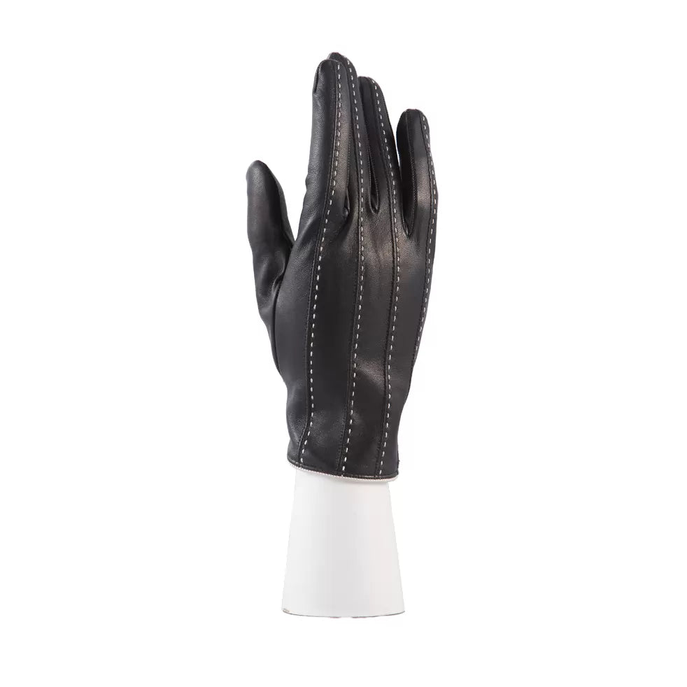 andreanoshop guanto pelle nero
