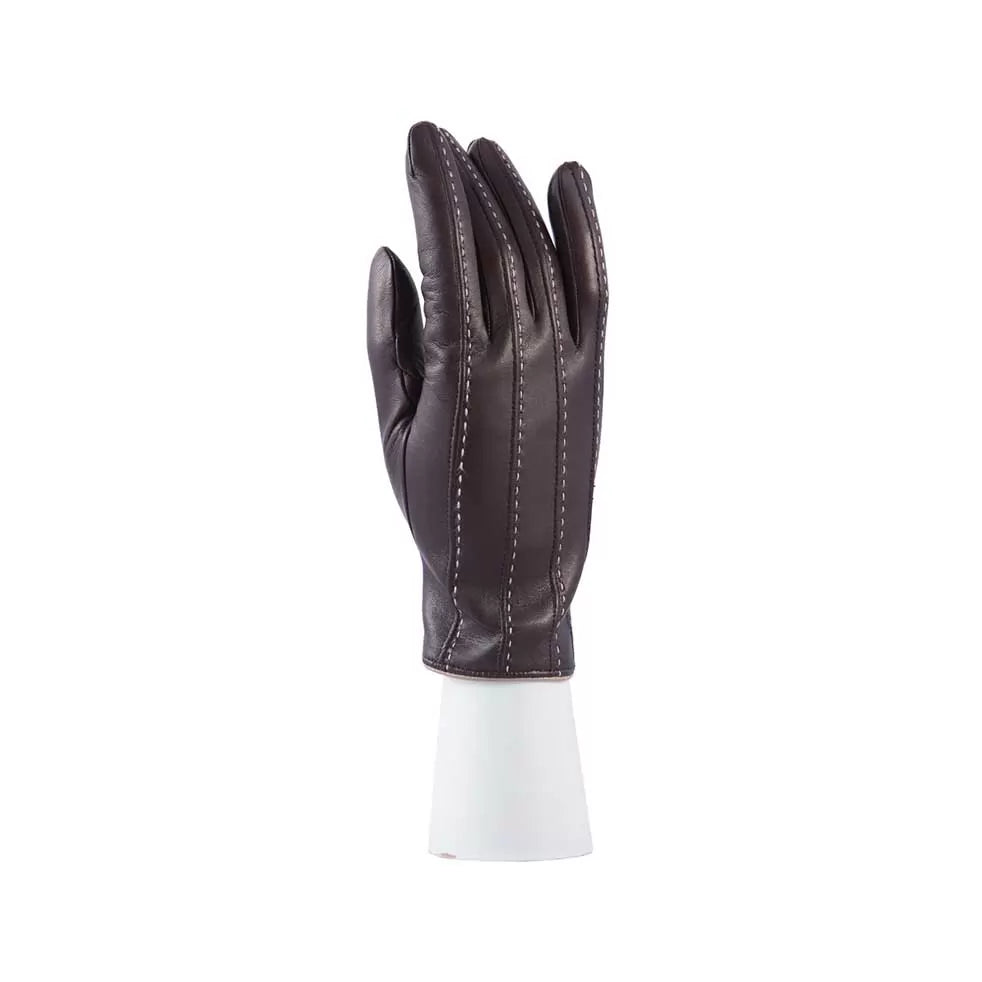 andreanoshop guanti pelle marrone