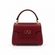 Pochette Coffret mini bag in pelle stampa vitello Tracolla e Catena Oro